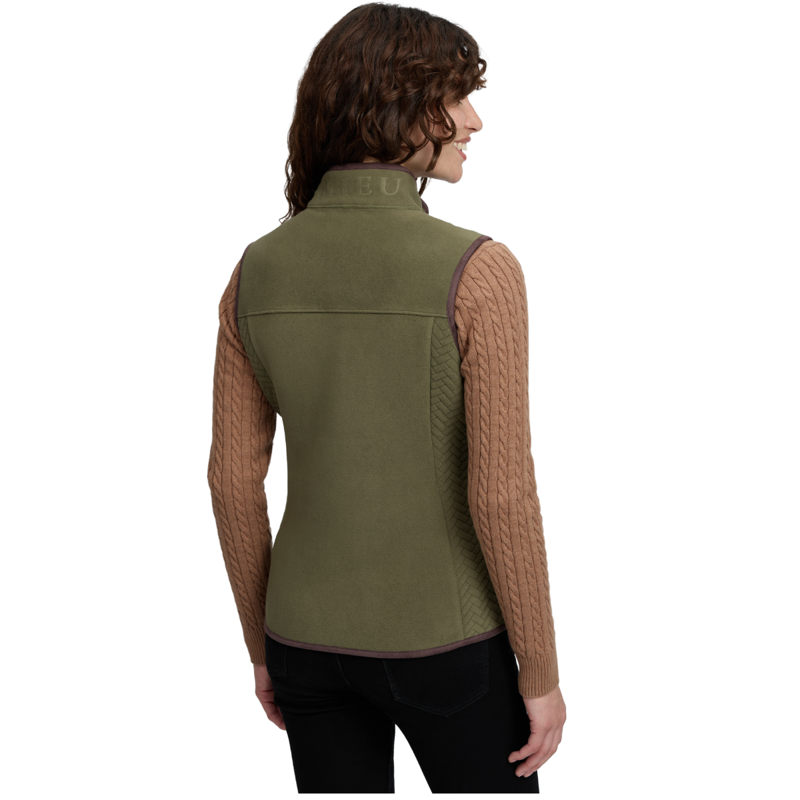 LeMieux Frankie Fleece Gilet - Willow Green-3