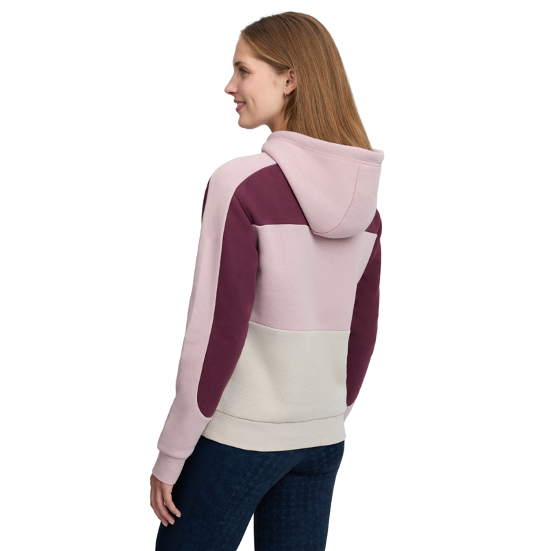 LeMieux Kadie Colour Block Hoodie - Wild Rose-2