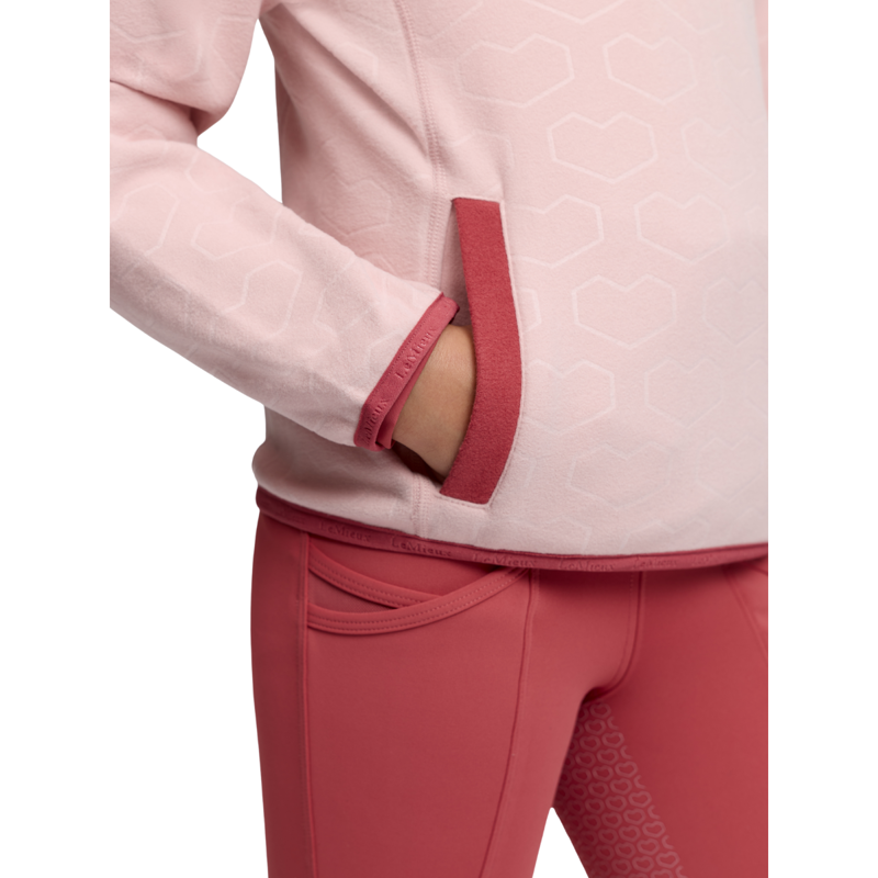 LeMieux Mini Maggie Heart Fleece - Petal-3
