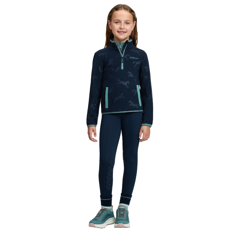 LeMieux Mini Maggie Horse Fleece - Navy-6