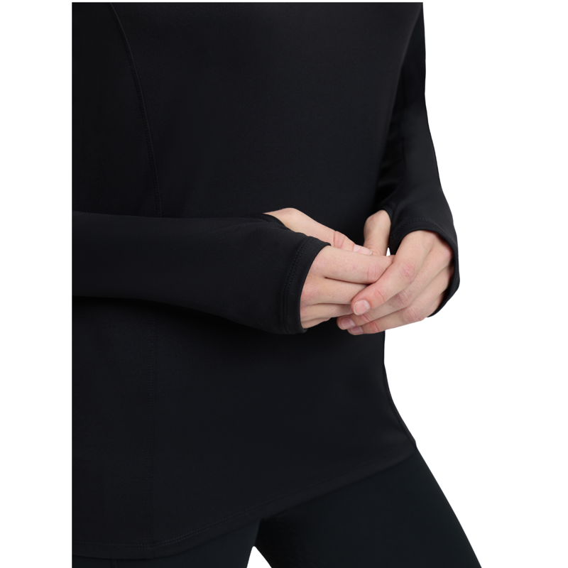 LeMieux Heidi Hooded Mid Layer - Black-6
