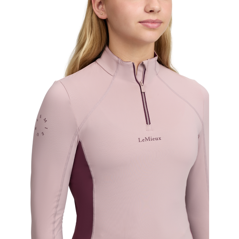 LeMieux Young Rider Classique Base Layer - Wild Rose-4