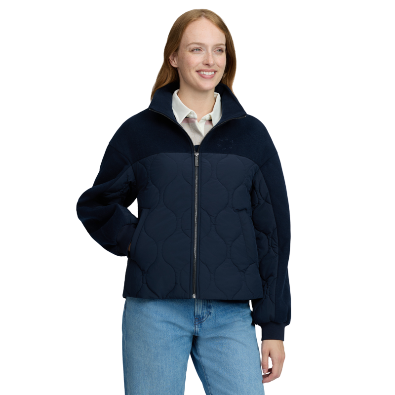 LeMieux Chloe Bomber Jacket - Navy-2