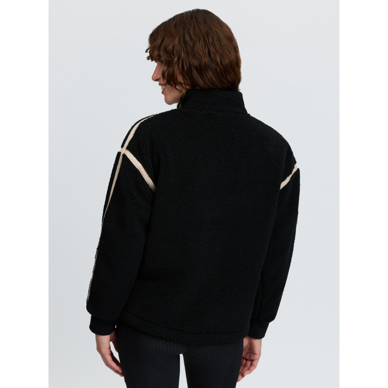 LeMieux Avery Teddy Quarter Zip Fleece - Black-2