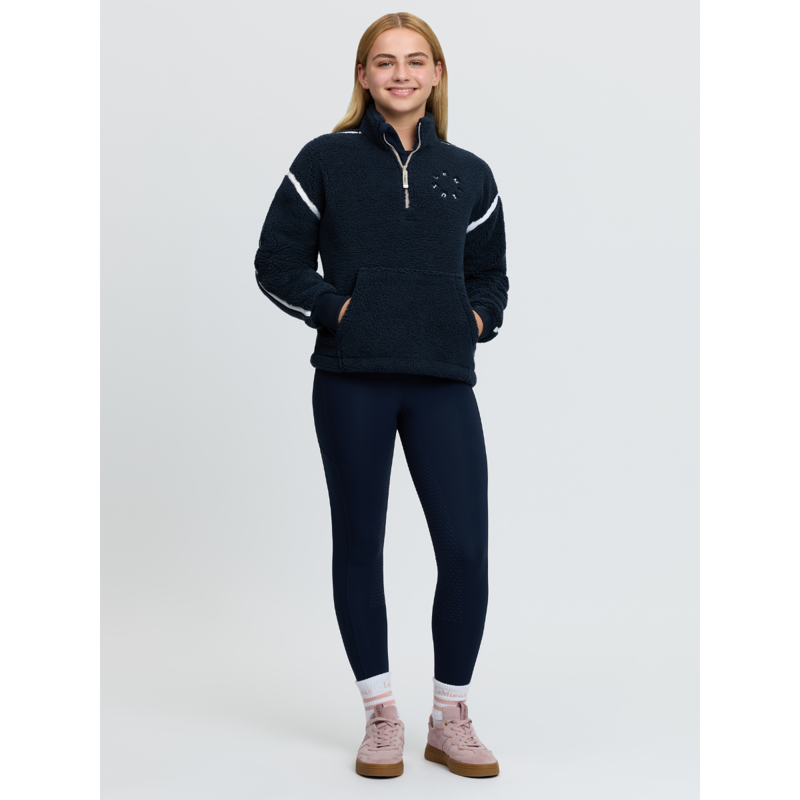LeMieux Young Rider Jody Teddy Fleece - Navy-5