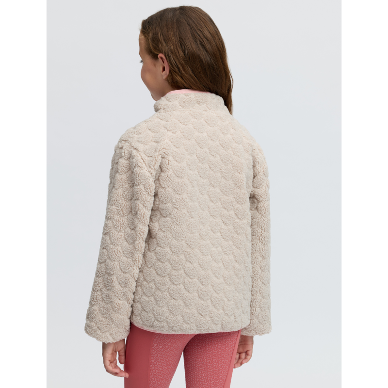 LeMieux Mini Thora Heart Fleece - Stone-2