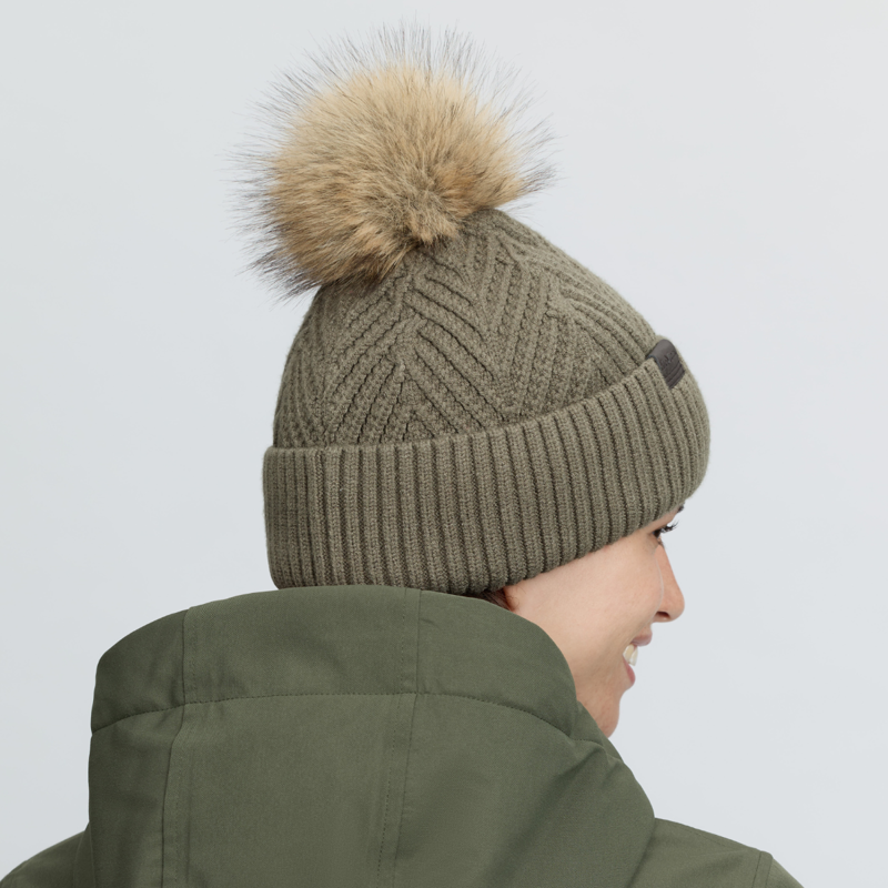 LeMieux Clara Knit Beanie - Willow Green-4