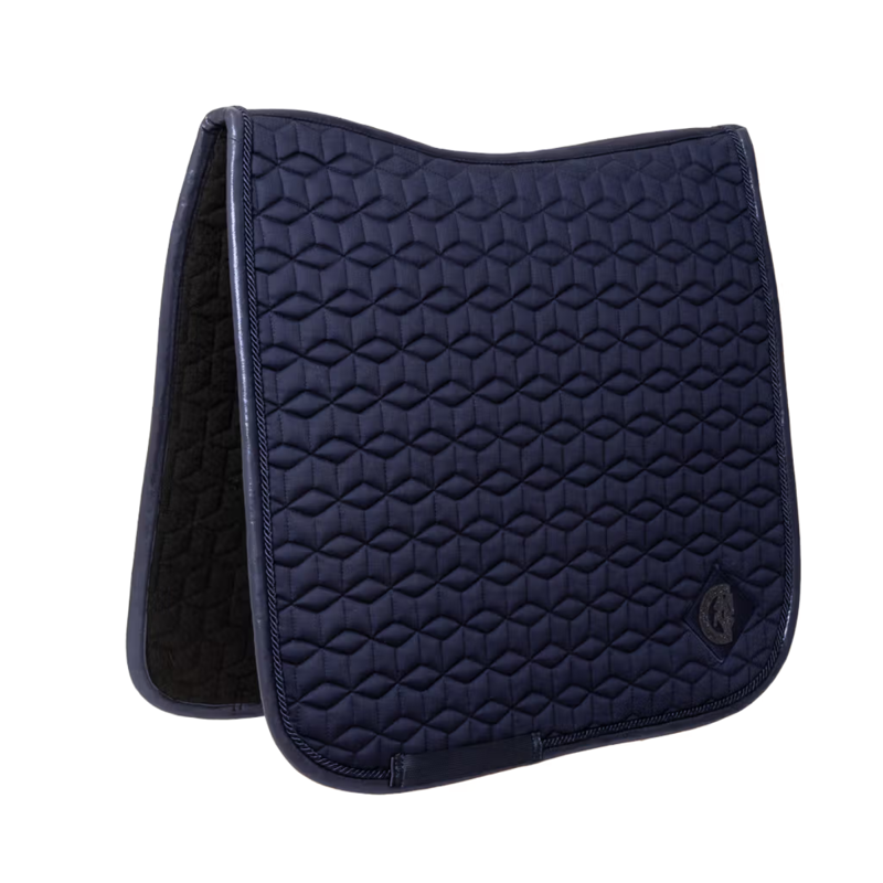 Kentucky Glitter Sparkling Dressage Saddlepad Full - Navy-4
