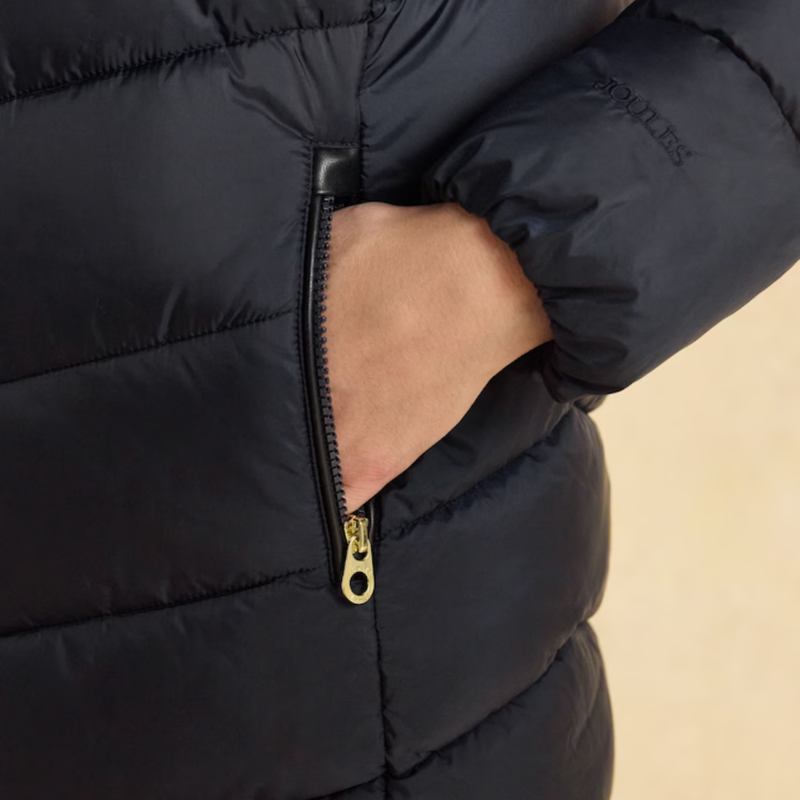 Joules Ladies Moorsdale Coat - Navy-8