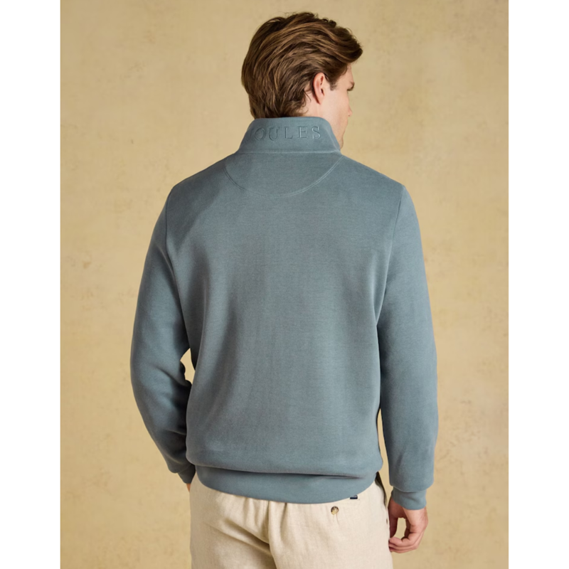 Joules Men's Alistair Quarter Zip Sweatshirt - Blue-2