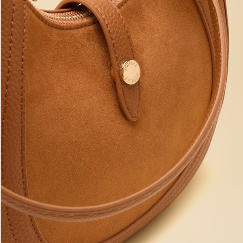 Joules Ladies Saddle Bag - Tan Brown-4