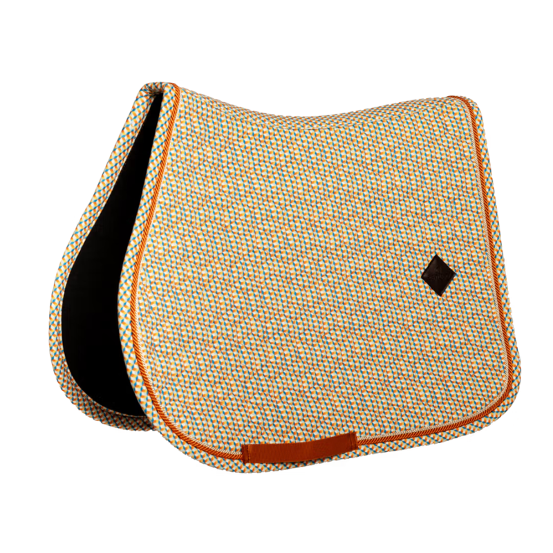 Kentucky Velvet Cubes Printing Jumping Saddlepad - Colorful-4