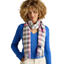 Joules Ladies Langtree Scarf - Pink/Grey Gingham