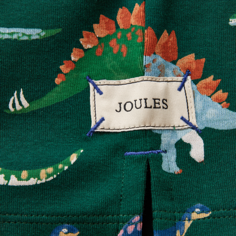 Joules Boys' Kipwell Pyjamas - Green Dino-5