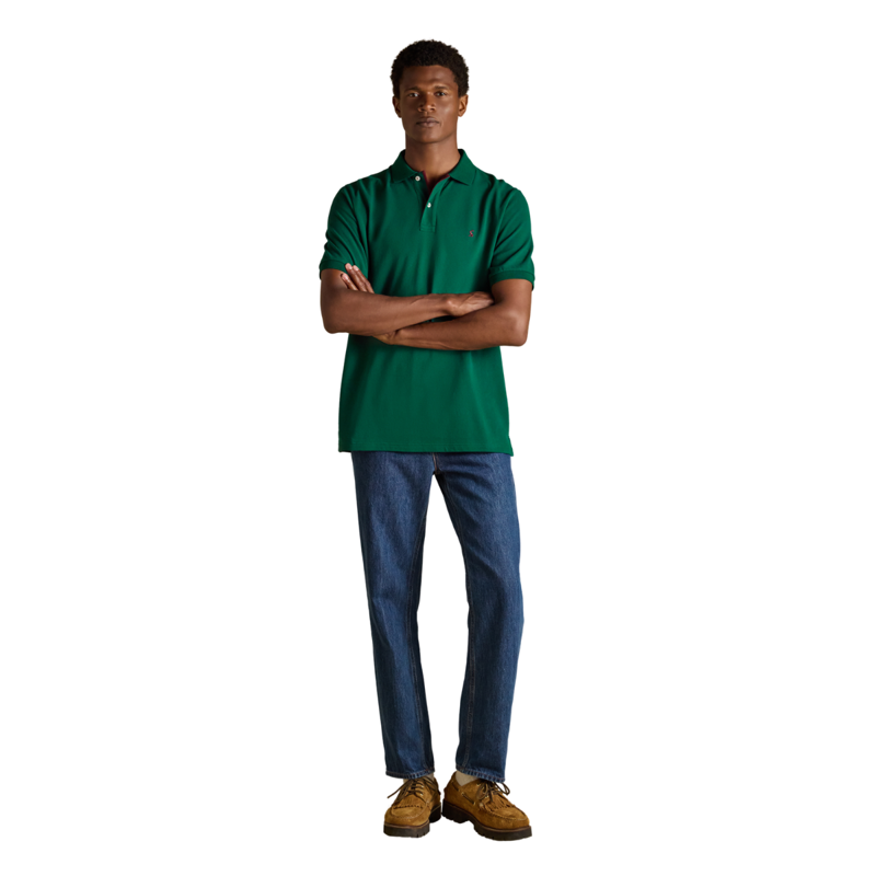 Joules Men's Woody Polo Shirt - Dark Green-7