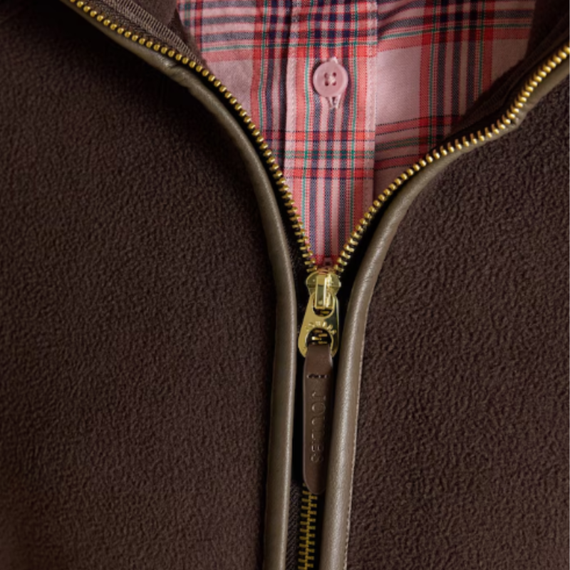 Joules Ladies Heritage Cape - Chocolate Brown-4