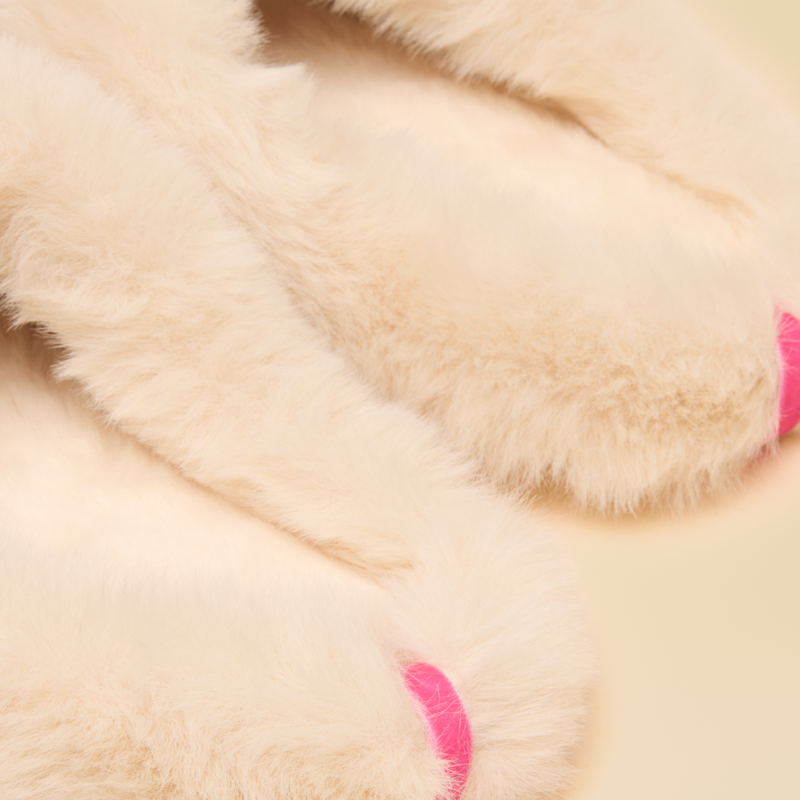 Joules Ladies Slippet Luxe Slippers - Pink Dog-4