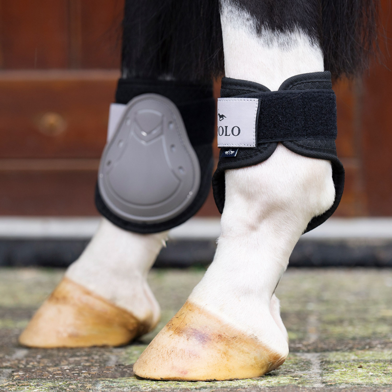 HV Polo Classic Tendon and Fetlock Boot Set - Pebble-4