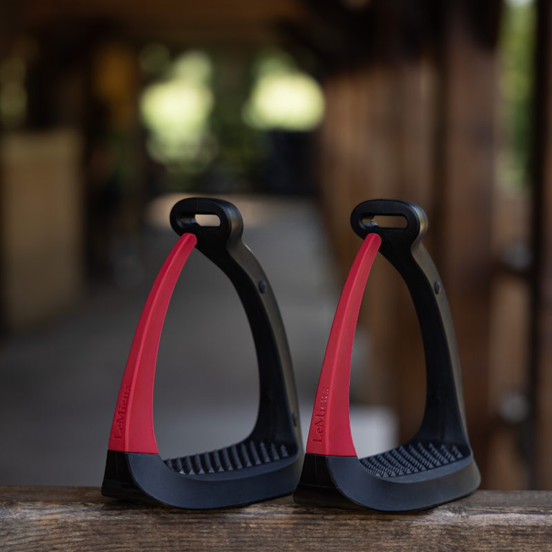 LeMieux VectorFlex Stirrup Arm - Chilli-4
