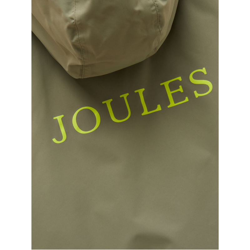 Joules Boys' Coverall Oversized Fleece Lined Changing Robe - Khaki Green-4