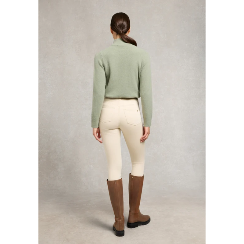 Holland Cooper Country Quarter Zip Knit - Sage-3