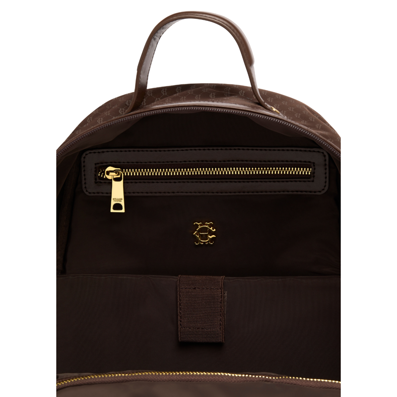 Holland Cooper Burghley Backpack- Walnut-5