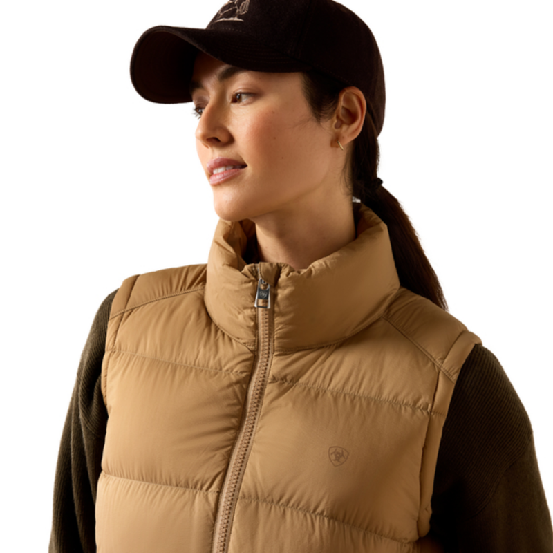 Ariat Women's UltraPuff  Down Vest - Tiger's Eye-4
