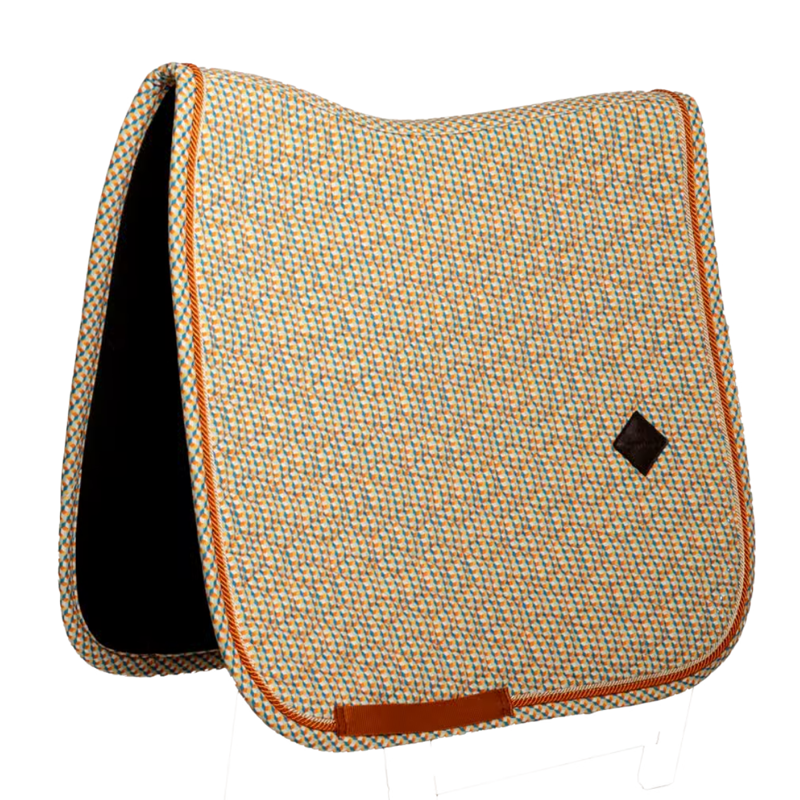 Kentucky Velvet Cubes Printing Dressage Saddlepad - Colorful-4
