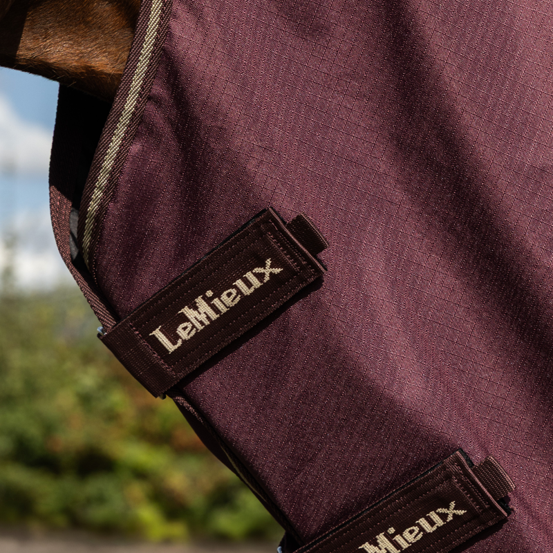 LeMieux Arika Ripstop 200g Turnout Rug - Bramble-4