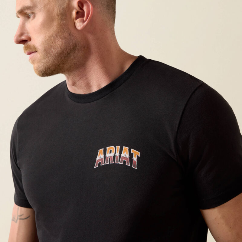 Ariat Men's Country Rock T-Shirt - Black-4