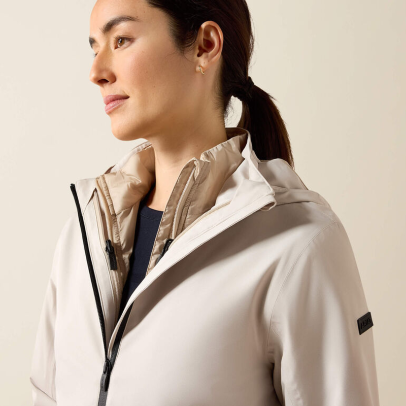 Ariat Women's Troika Waterproof Jacket - Chateau Grey-3