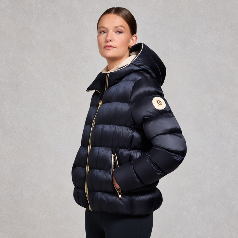 Holland Cooper Ladies Harrow Padded Jacket - Ink Navy