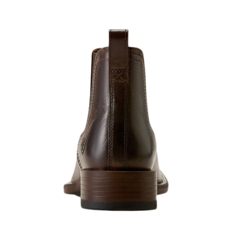 Ariat Men's Booker Chelsea Wide Square Toe Western Boot - Chocolate Chip-3