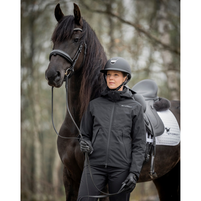Stierna Storm Rain Jacket - Black-7