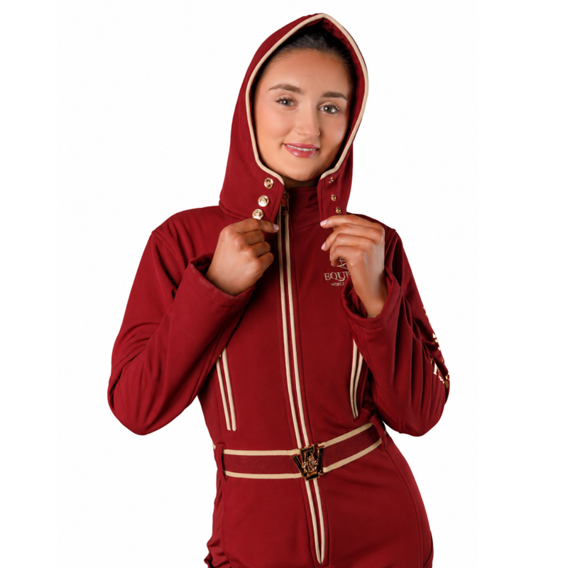 EQUISUIT Maple Blaze Classic Edition Equestrian Suit - Burgundy-4