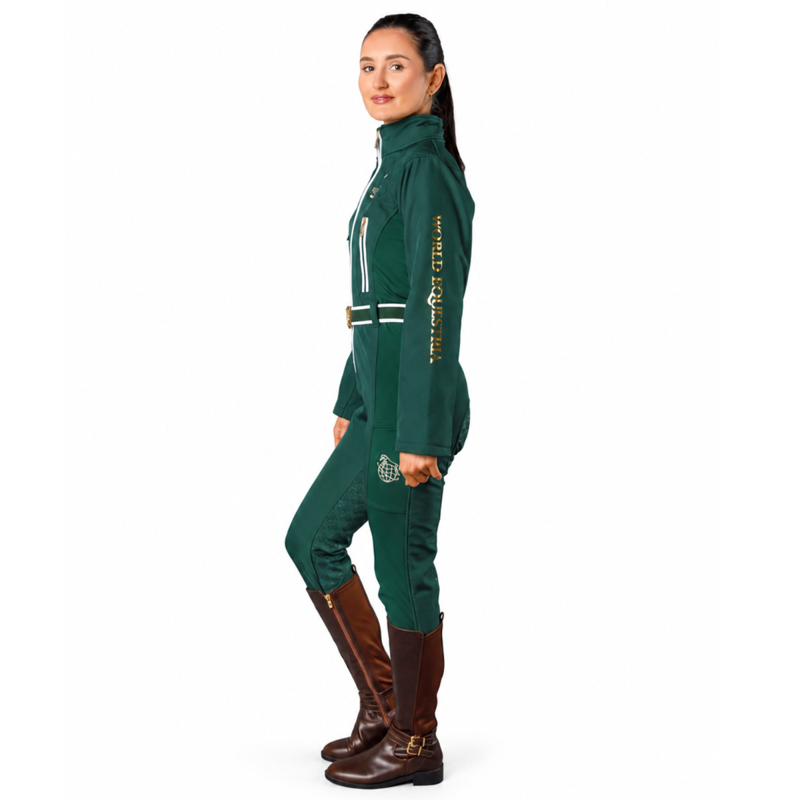 EQUISUIT Hunter's Grove Classic Edition Equestrian Suit - Forest Green-1