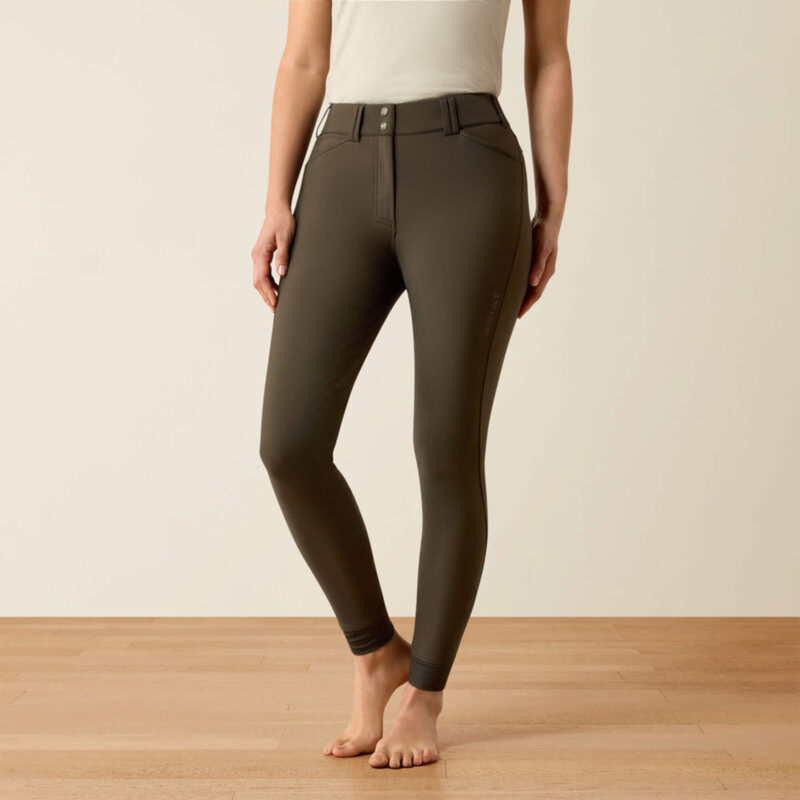 Ariat Women's Tri Factor Frost 2.0 Full Seat Breeches - Earth-4