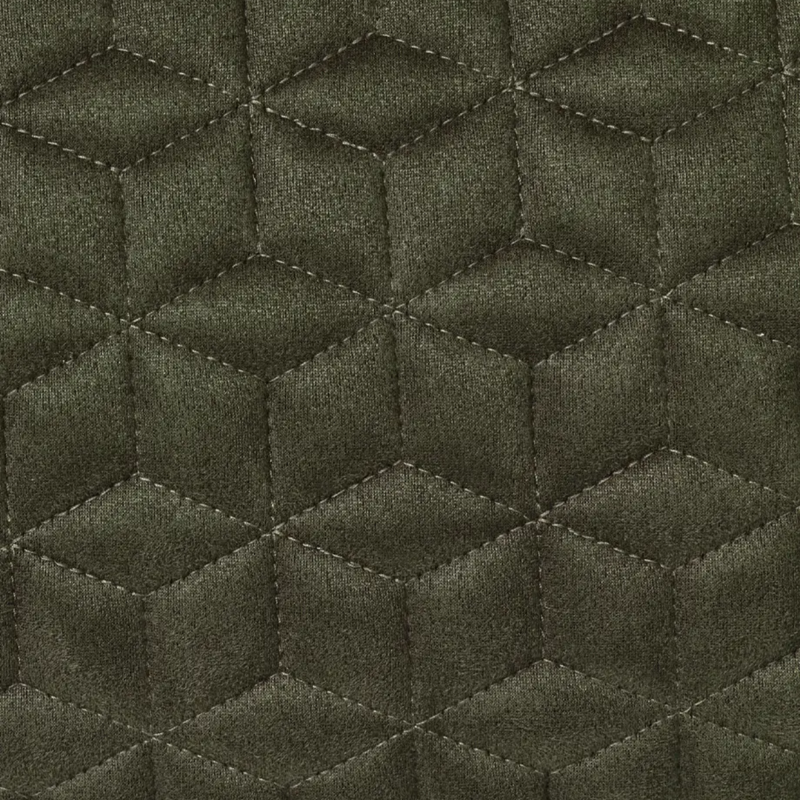 WeatherBeeta Suede Elite Air-Tec Jump Shaped Saddlepad - Olive-4