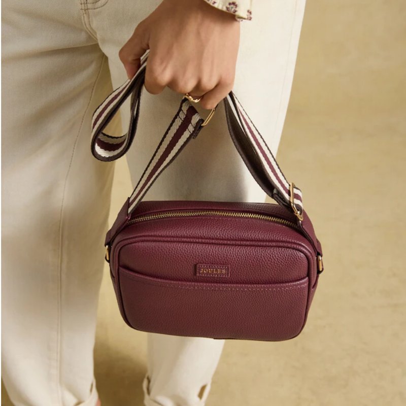 Joules Ladies Trent Cross Body Bag - Port-8