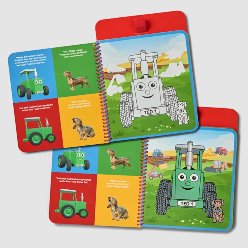 Tractor Ted Magic Painting Book - Machines-4