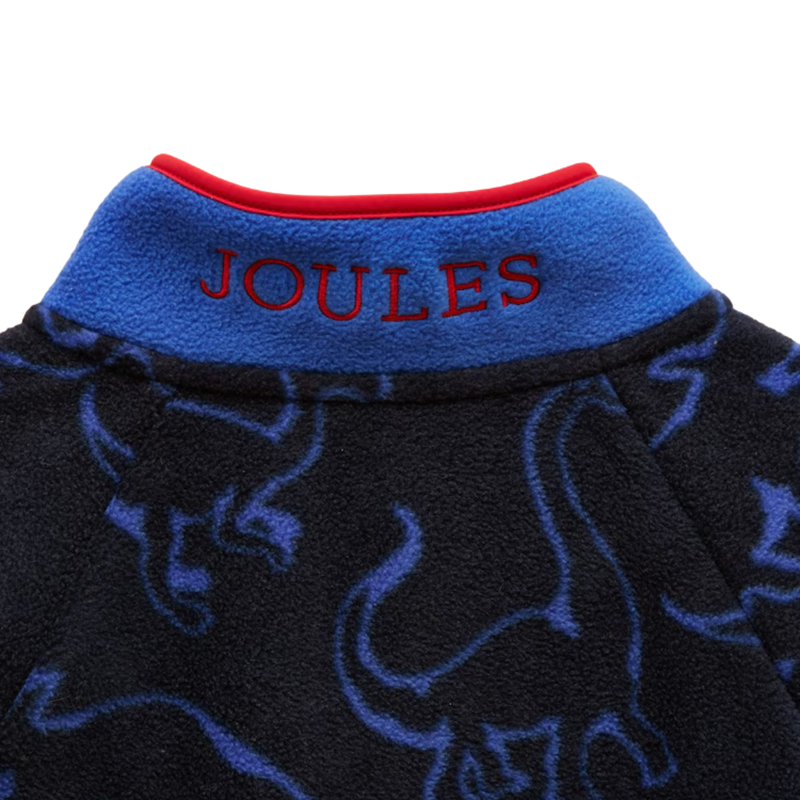 Joules Boys' Breeze Fleece - Navy Dino-4
