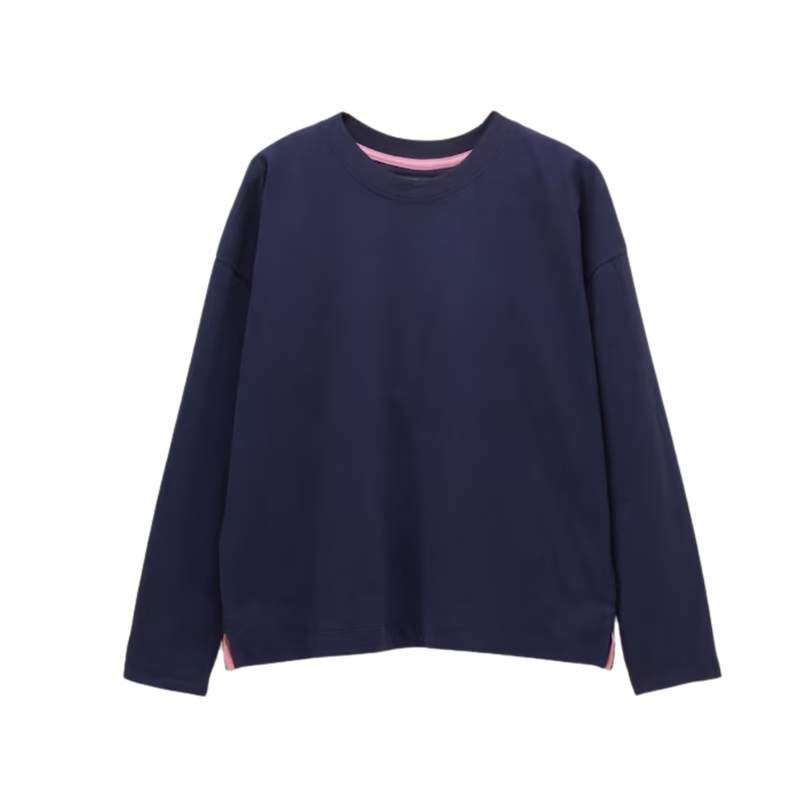 Joules Ladies Lyla Pyjamas - Navy Icons-5