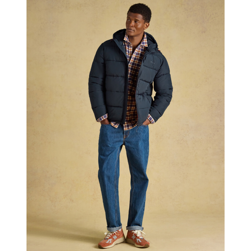 Joules Men's Croft Coat - Navy-8