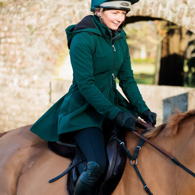 Cameo Ladies Zenith Pro Ride Coat - Evergreen-4