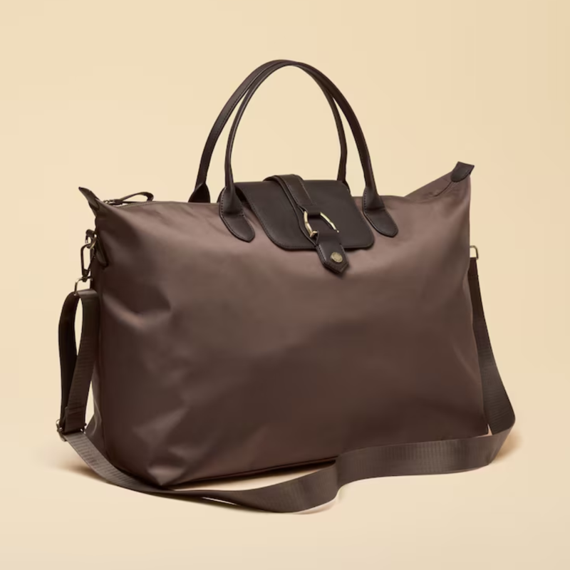 Joules Edie Weekend Bag - Mocha Brown-1