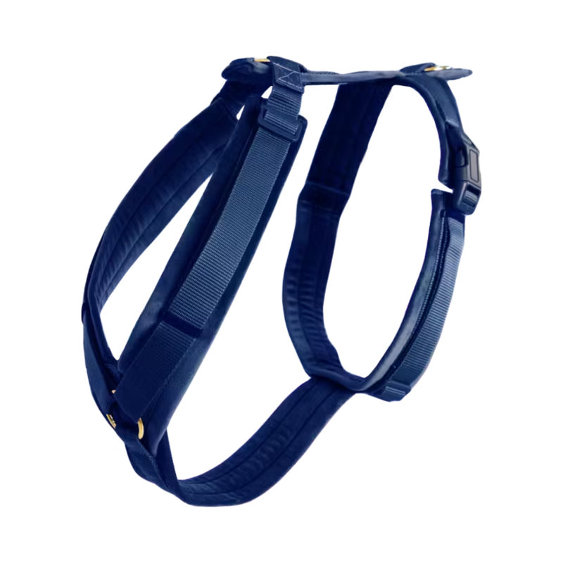 Kentucky Active Velvet Dog Harness - Navy-5