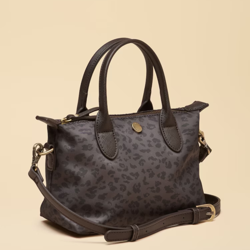 Joules Edie Crossbody Bag - Chocolate Leopard-2