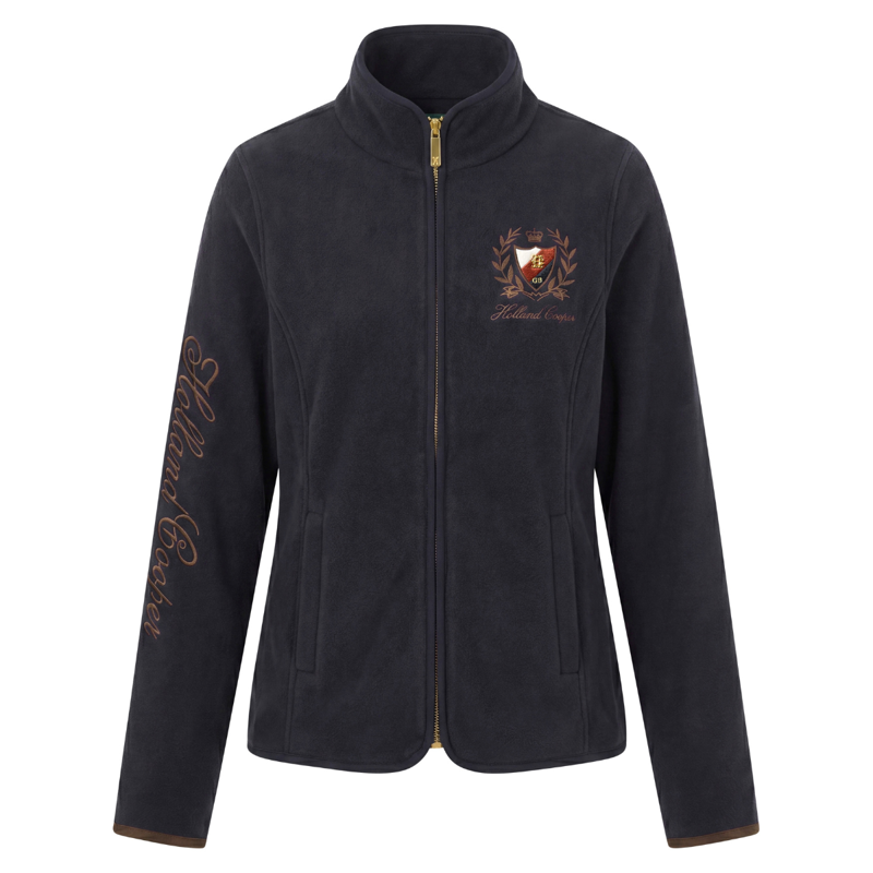 Holland Cooper Cranborne Fleece Jacket - Ink Navy-4