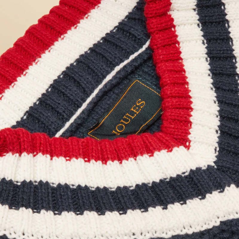 Joules Dawson Dog Knit Jumper - Navy-4