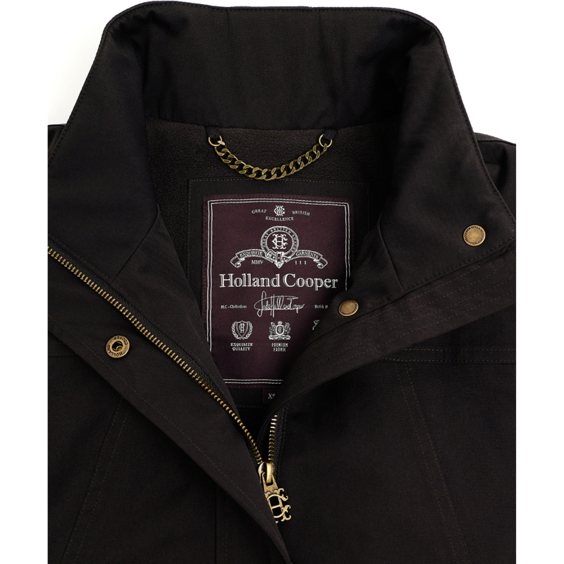 Holland Cooper Bramwell Waterproof Country Coat - Bournville-6